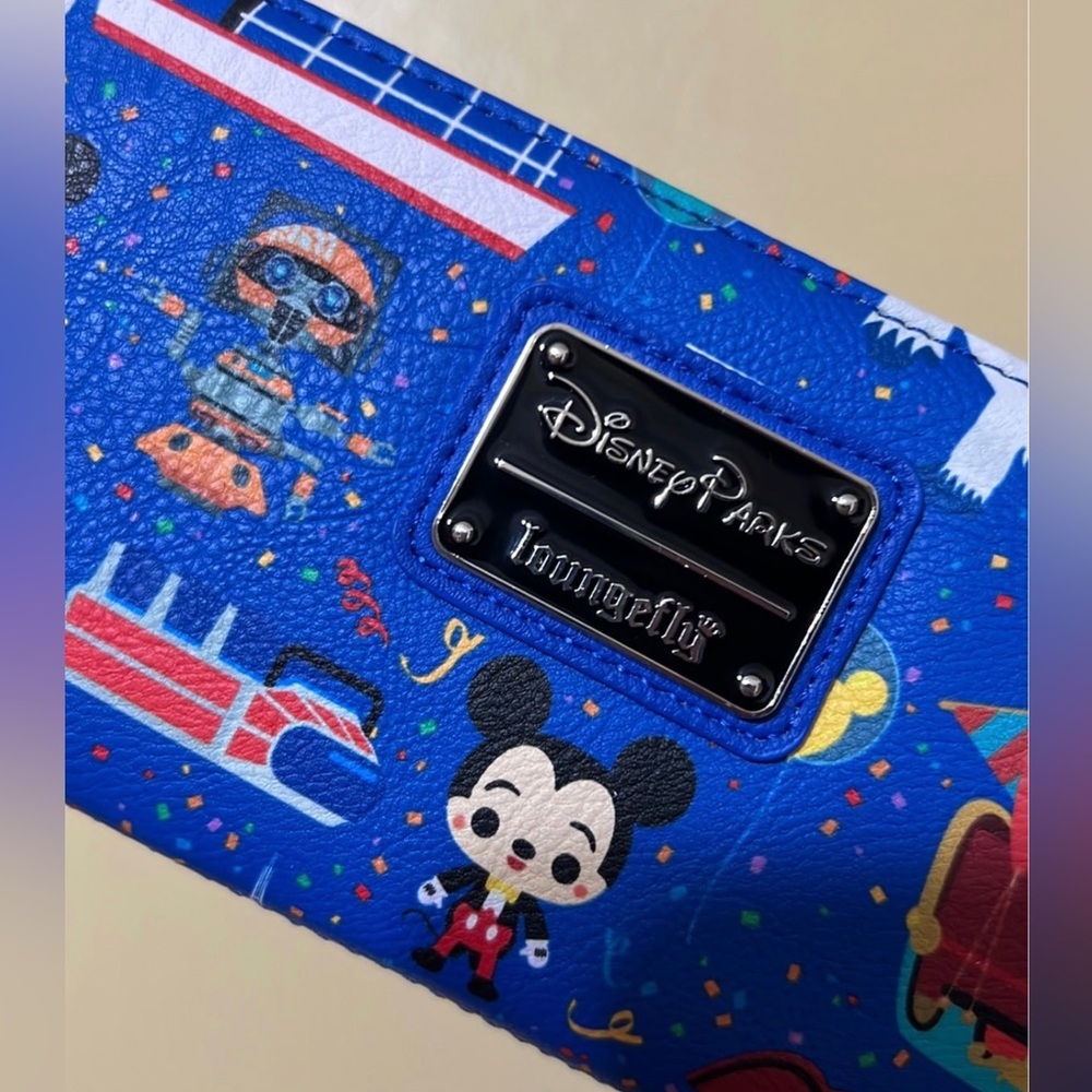 Disney Parks Chibi Loungefly Wallet